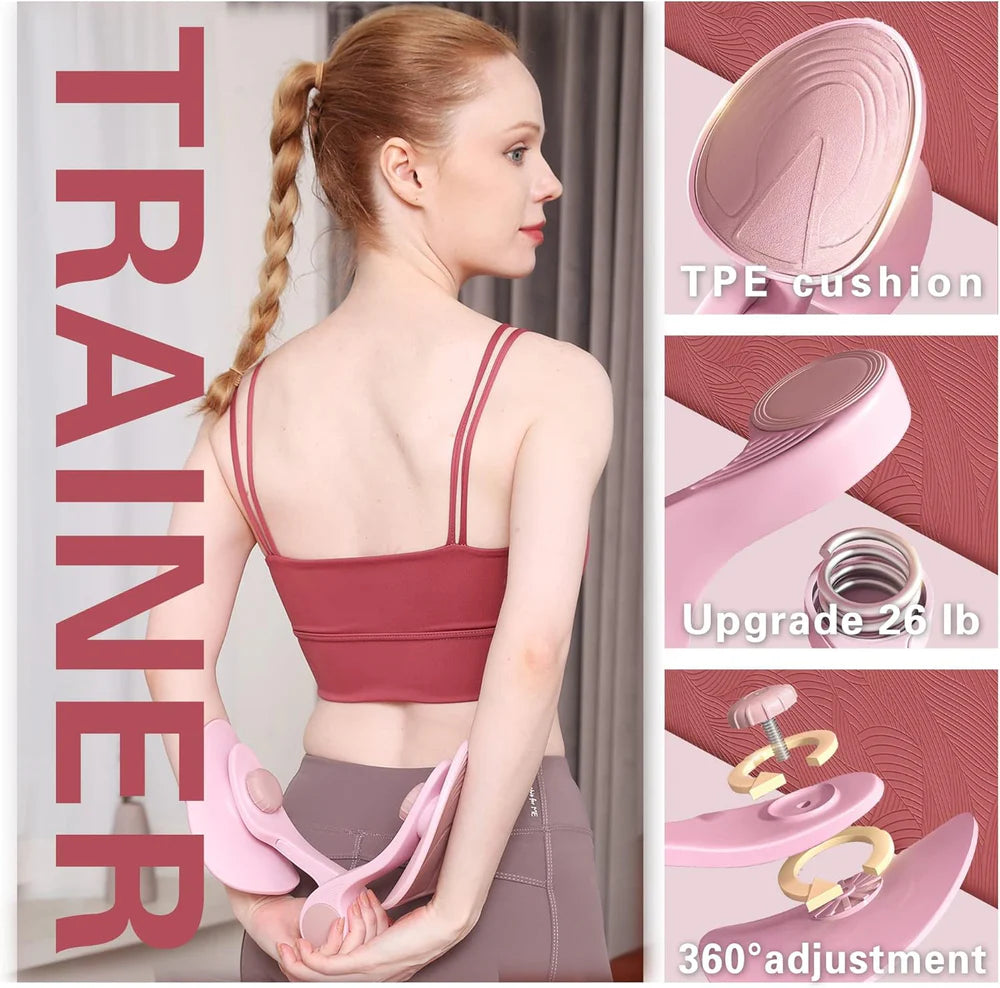 Ergonomic Thigh & Leg Exerciser with Comfort-Fit Design