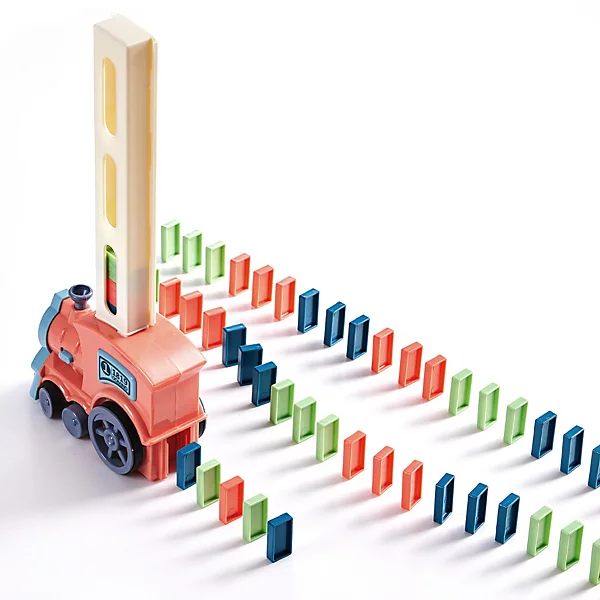 Domino Train Automatic Placement Toy