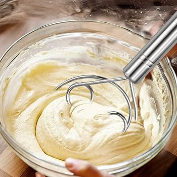 Stainless Steel Manual Dough Whisk