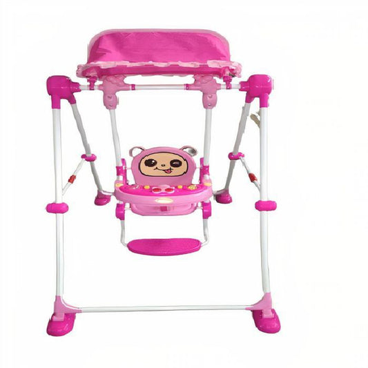 Premium Baby Swing & Walker with Canopy and Musical Toy Panel
