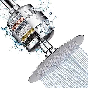 Filtered Shower Head for Clean Water and Healthy Skin & Hair