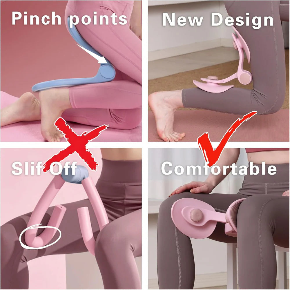 Ergonomic Thigh & Leg Exerciser with Comfort-Fit Design