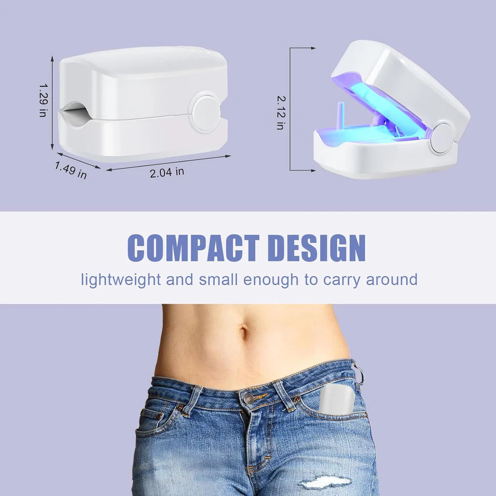 Light-Activated Nail Care Device for Fingernails and Toenails