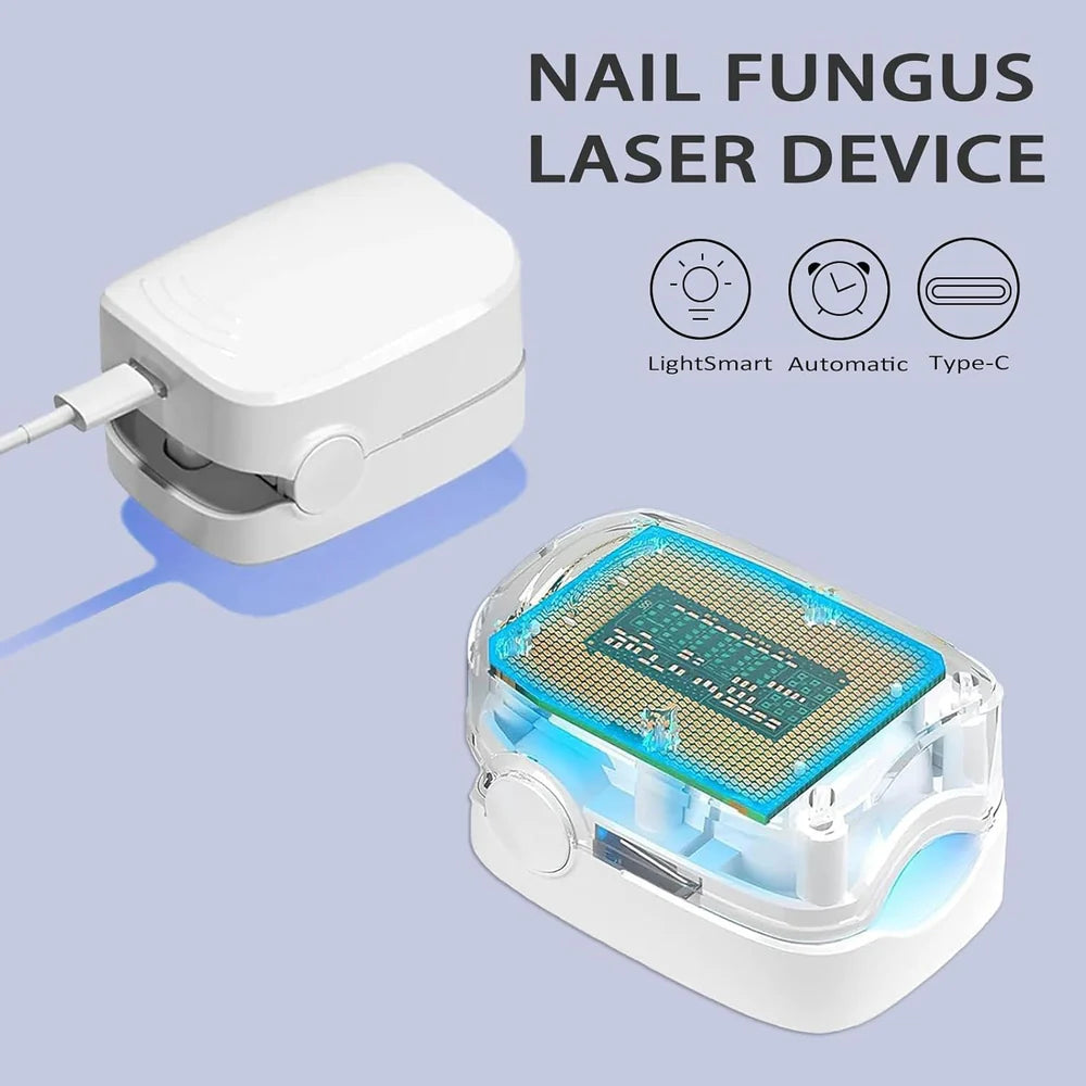 Light-Activated Nail Care Device for Fingernails and Toenails