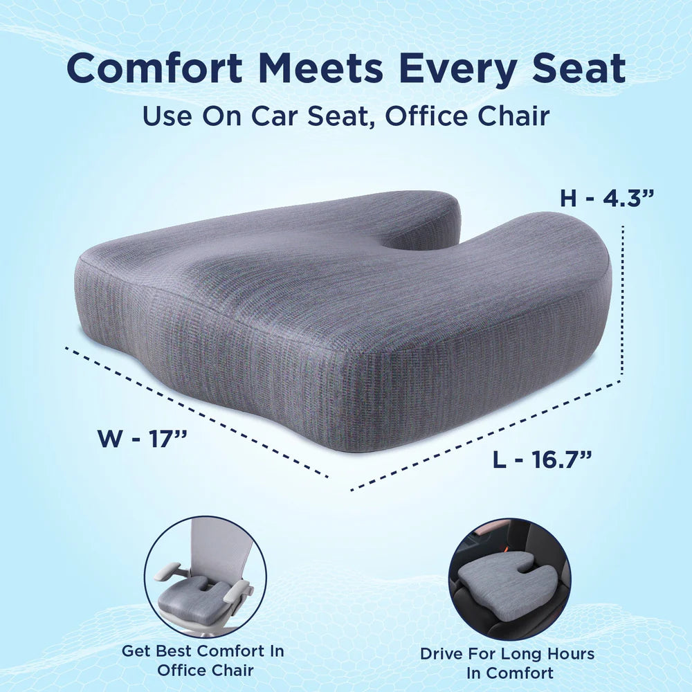 Sit Pain-Free, Every Day with Targeted Support
