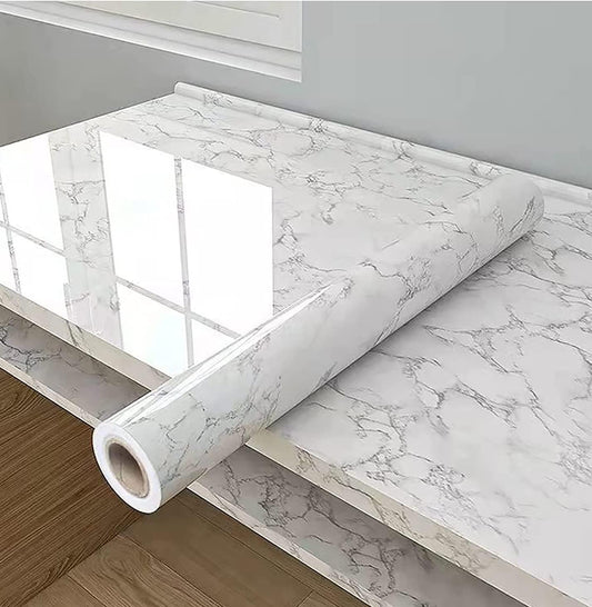 Marble Pattern Self-Adhesive Wall and Countertop Sticker