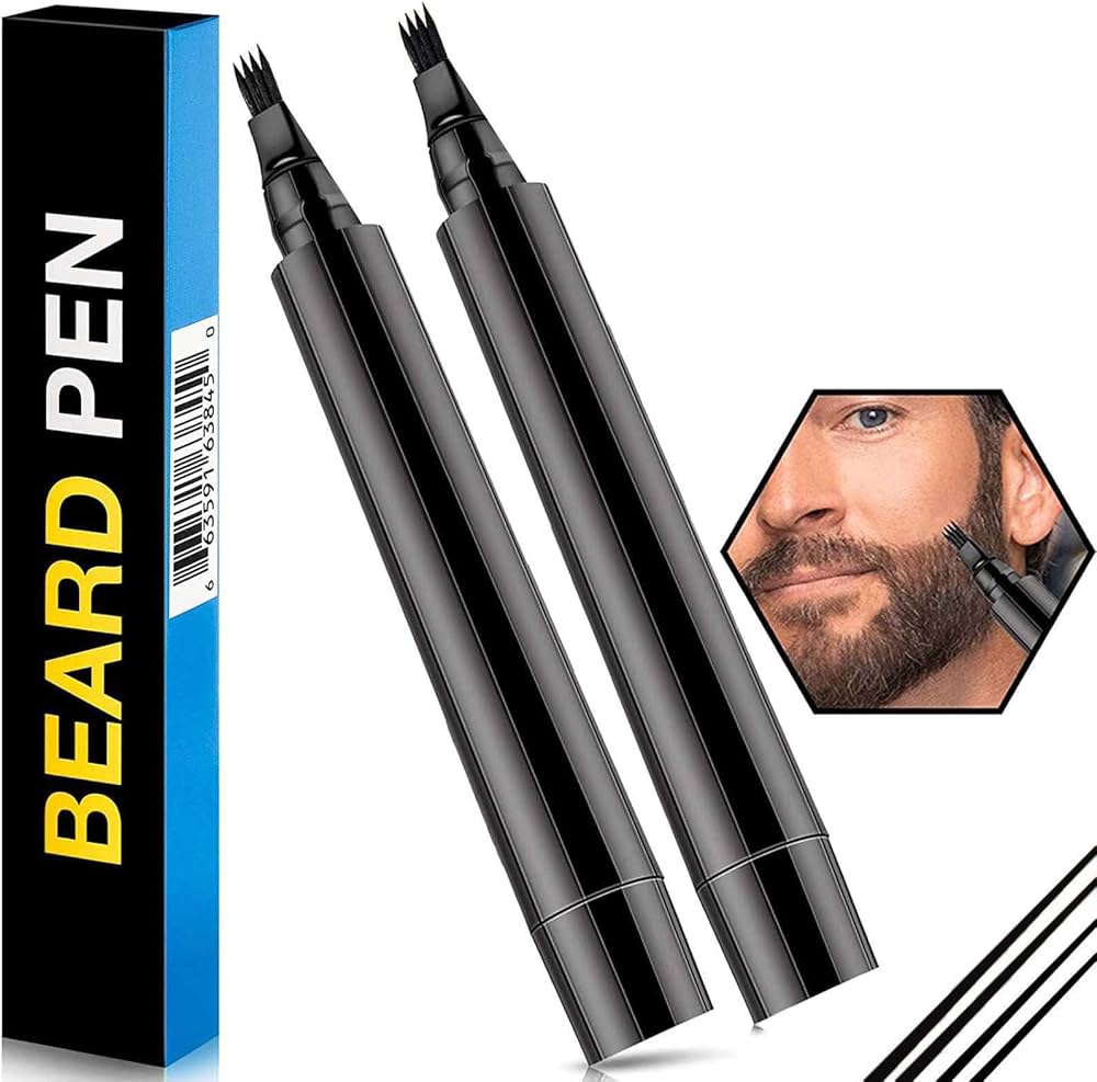 Waterproof Microblading Beard Pen for Natural Beard Filling