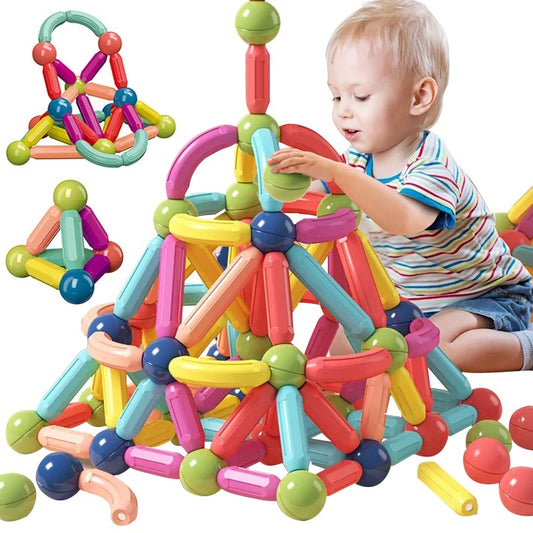 Magnetic Building Blocks Set for Kids