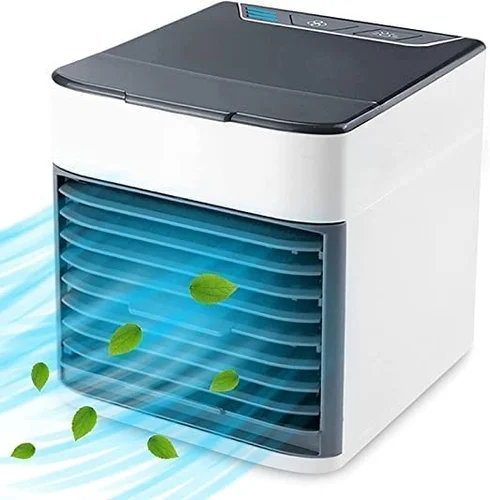 Portable Mini Air Cooler Fan with Water Tank and Adjustable Cooling
