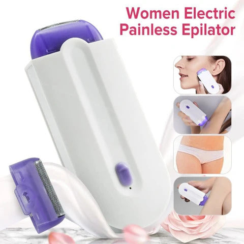 Portable Electric Hair Removal Device for Face and Body