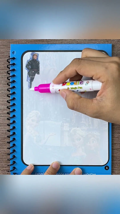 Reusable Water Drawing Book for Kids