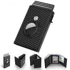 Carbon Fiber Slim RFID Blocking Wallet