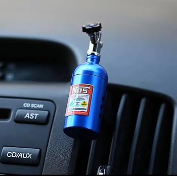 NOS Style Car Air Freshener Vent Clip – Perfume Diffuser for Car Interior