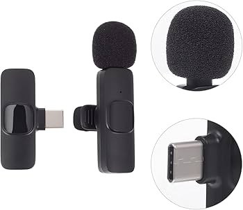 Wireless Clip-On Lavalier Microphone
