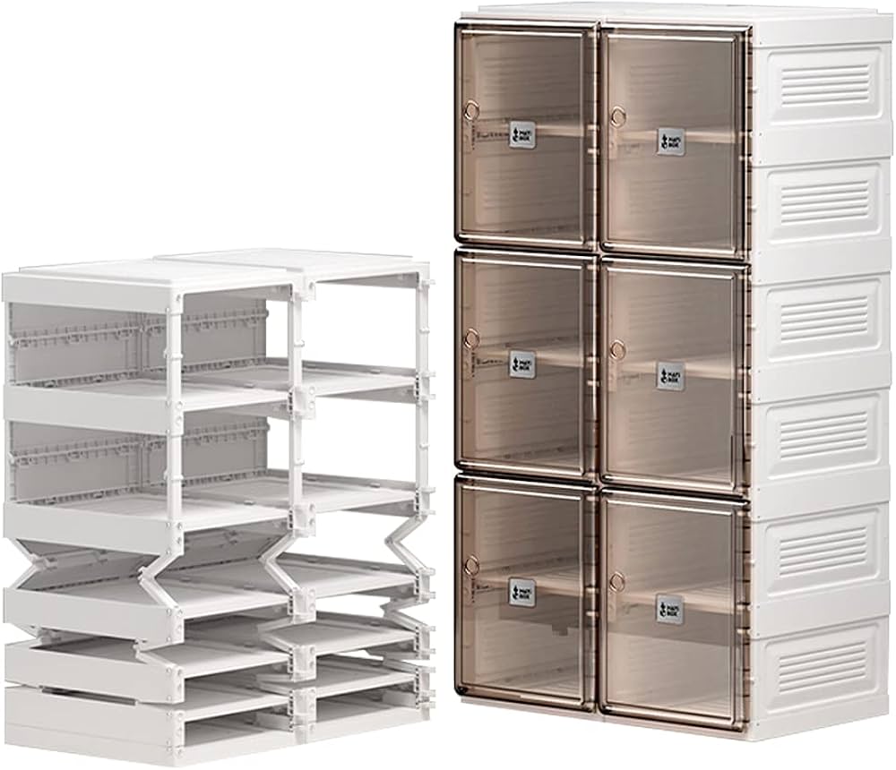 Stackable Foldable Storage Box Organizer