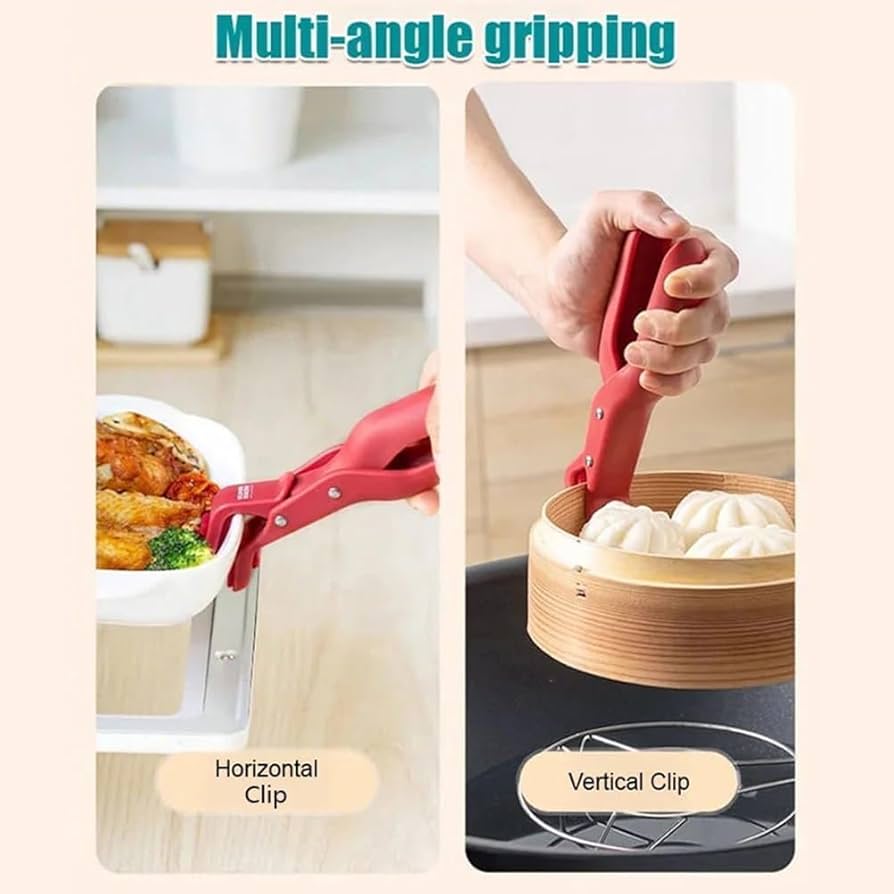 Silicone Jar Gripper Clip – Non-Slip Lid Opener for Tight Jars and Bottles