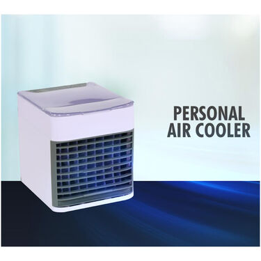 Portable Mini Air Cooler Fan with Water Tank and Adjustable Cooling