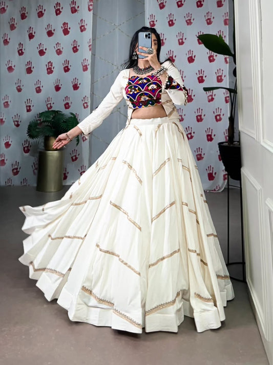 Pastel Pink Thread Embroidered Crop Top & Palazzo Set with Net Dupatta