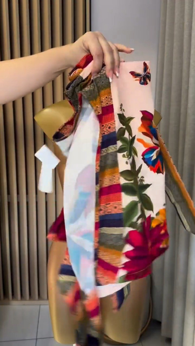 Floral & Geometric Print Co-ord Wrap Set – Available in Vibrant Multicolour & Soft Pastel Floral