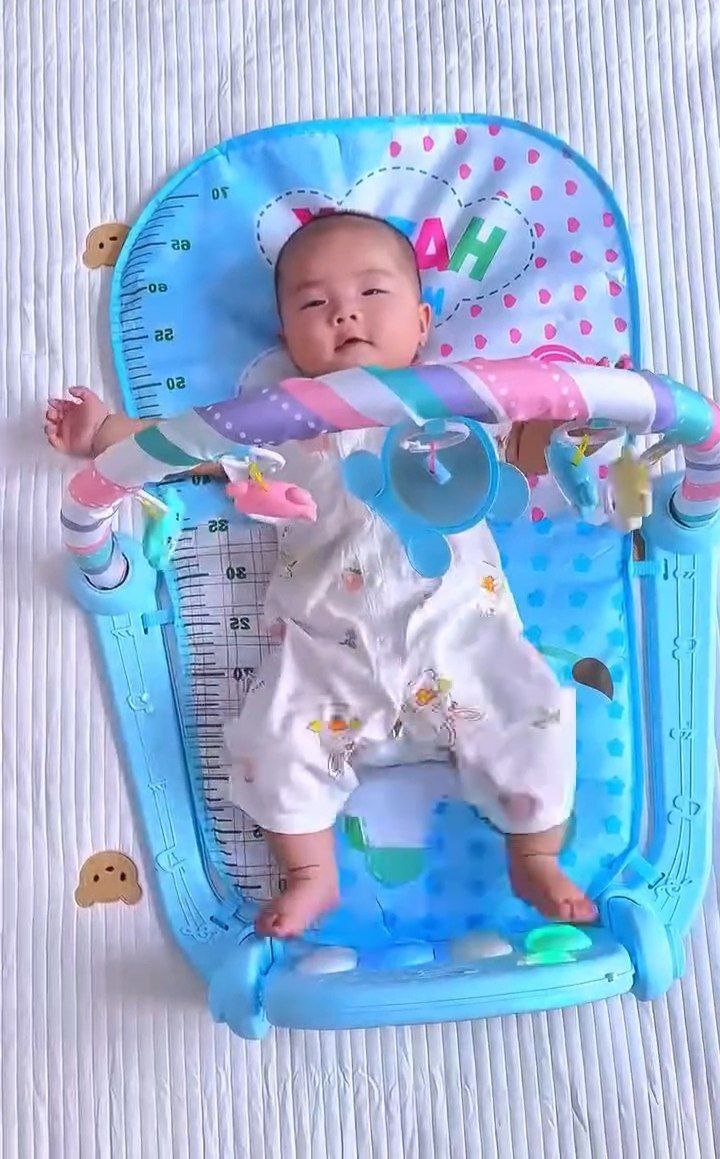 Baby Activity Play Gym Mat with Hanging Toys