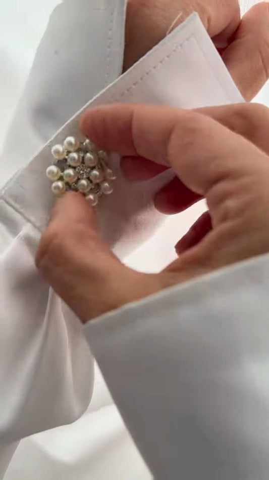 Pearl Cluster Cuff Accessory