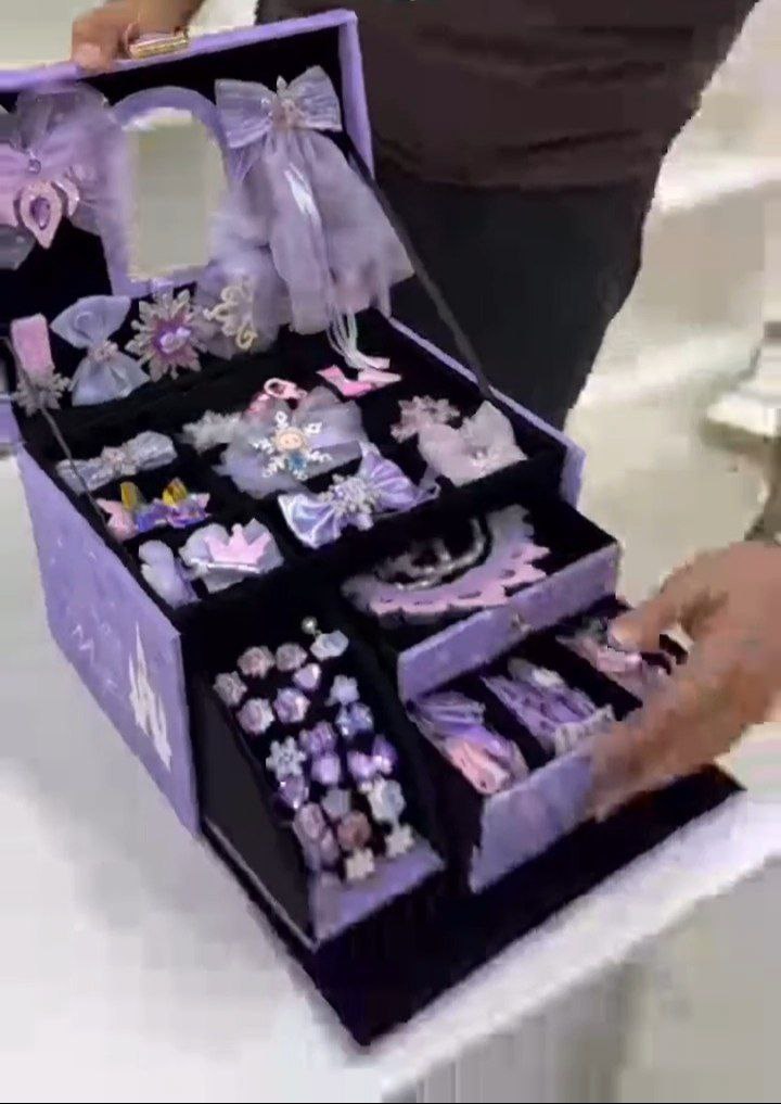 Lavender Accessory Organizer Gift Box