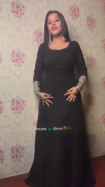 Black Designer Floor-Length Anarkali Set with Sequin Work Dupatta & Cuff Embroidery